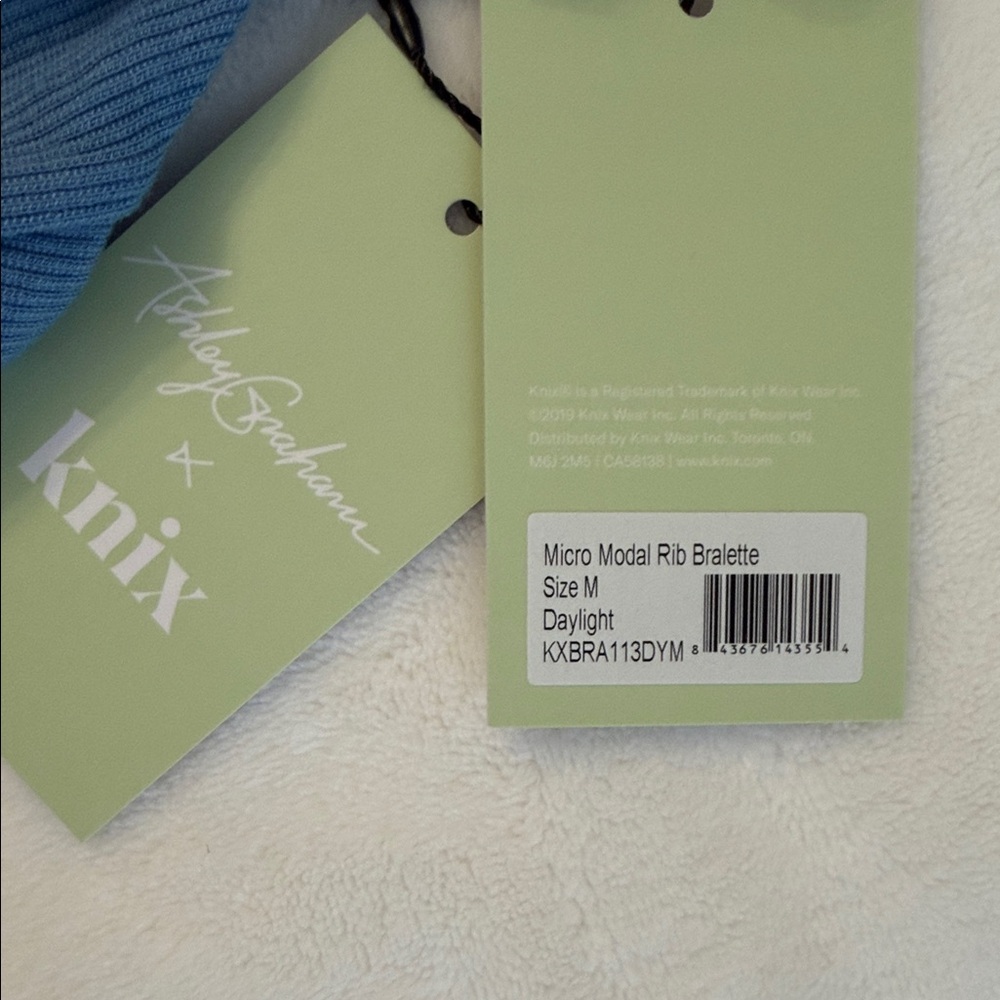 knix Micro Modal Rib Bralette - Picture 5 of 7
